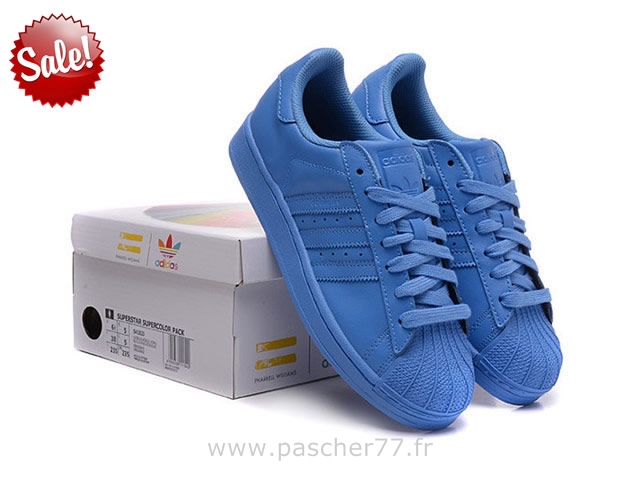 adidas superstar couleur pas cher